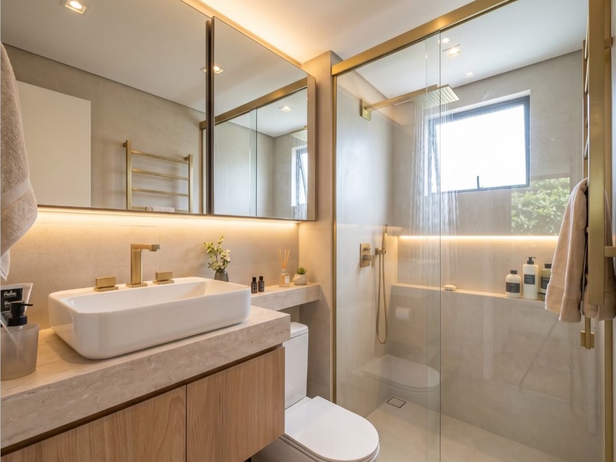 Banho Ap. Florença — Projeto de Interiores